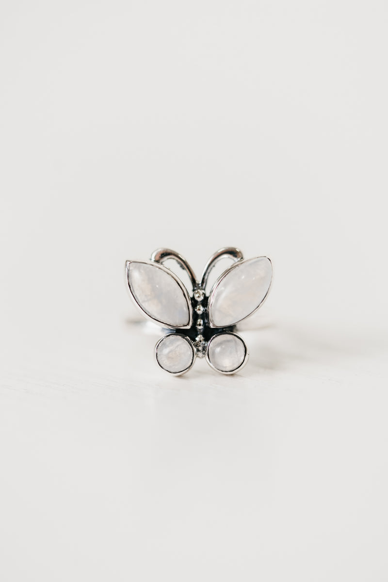 Flutter Ring | Moonstone