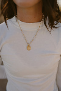 Guardian Angel Necklace | Pearl