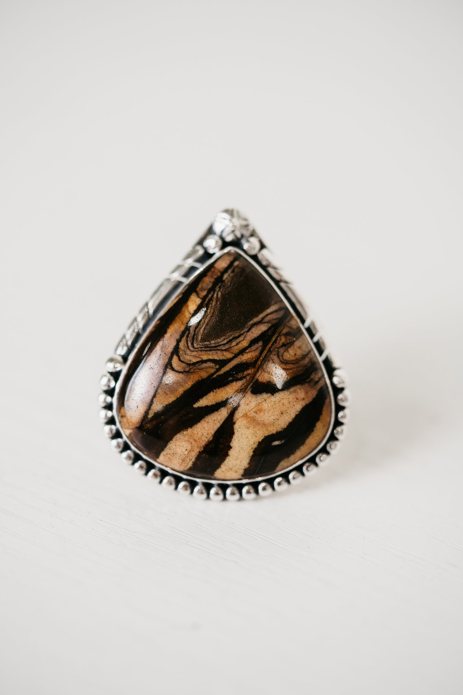 Arturo Ring | Blackout Jasper