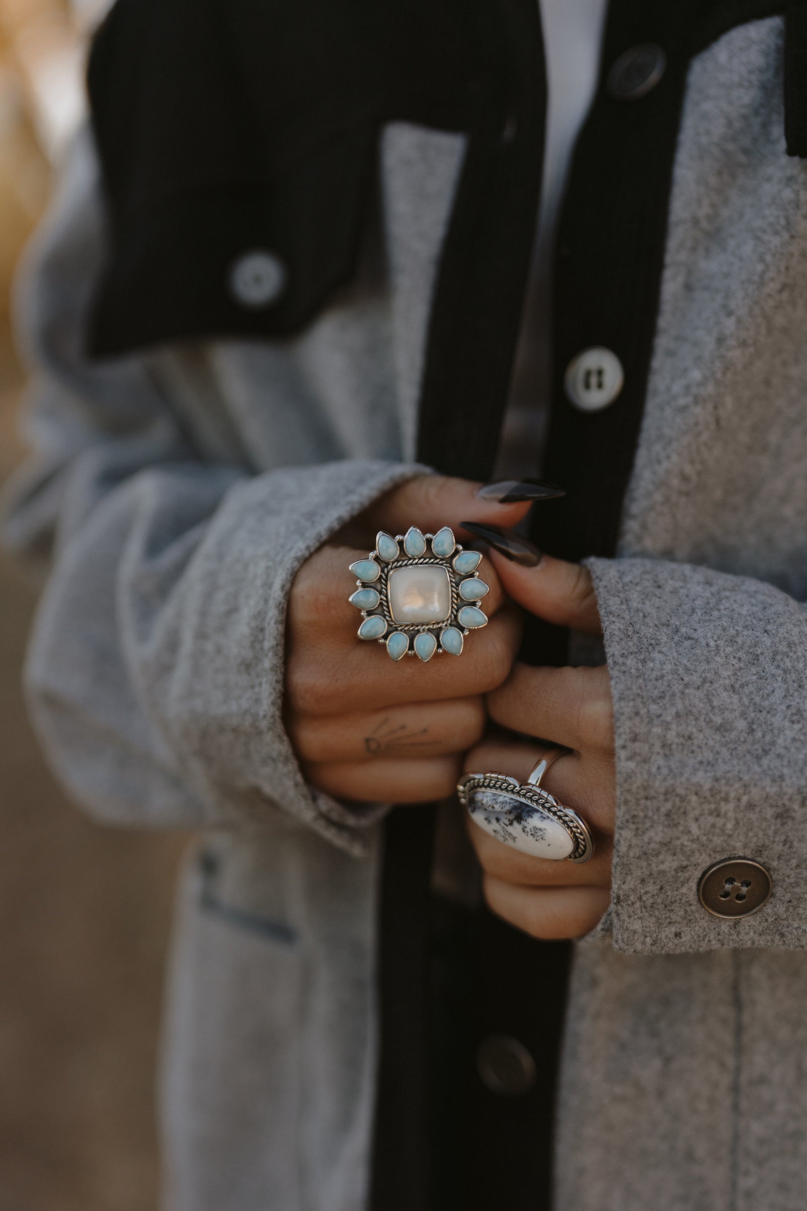 Starletta Ring | Larimar
