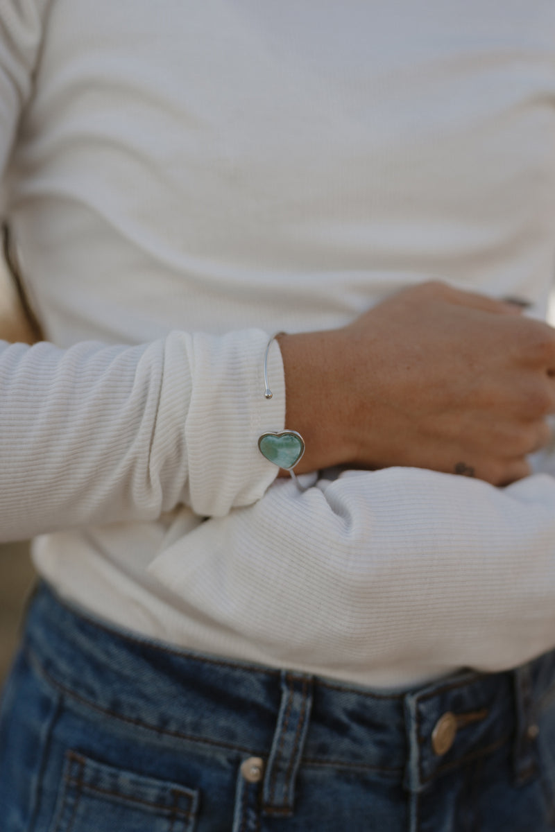 One Love Cuff | Larimar