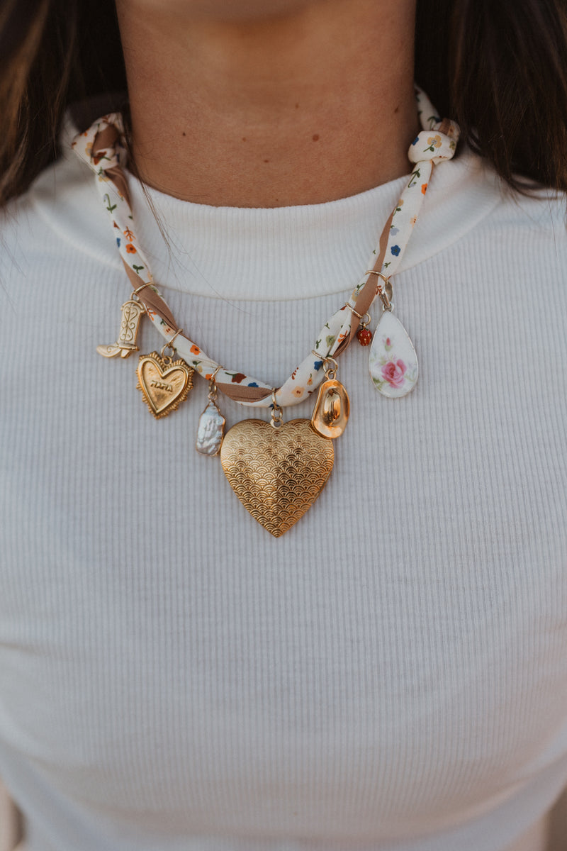 Baby Blossoms Charm Necklace