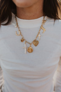 Gold Fever Charm Necklace