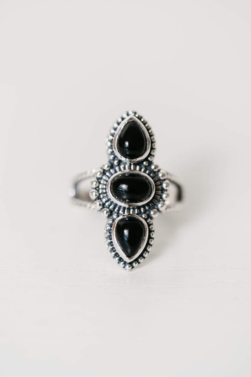 Nanaka Ring | Black Onyx
