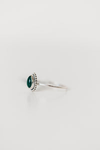 Cambridge Ring | Green Onyx