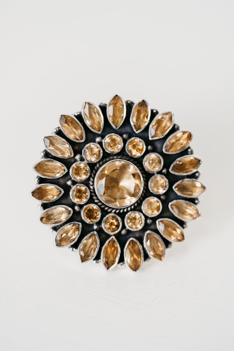 LeAnn Ring | Gold Citrine