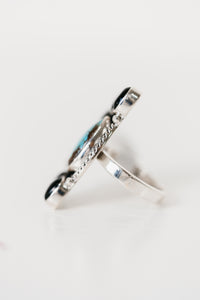 Stellan Ring | Black Onyx + Turquoise
