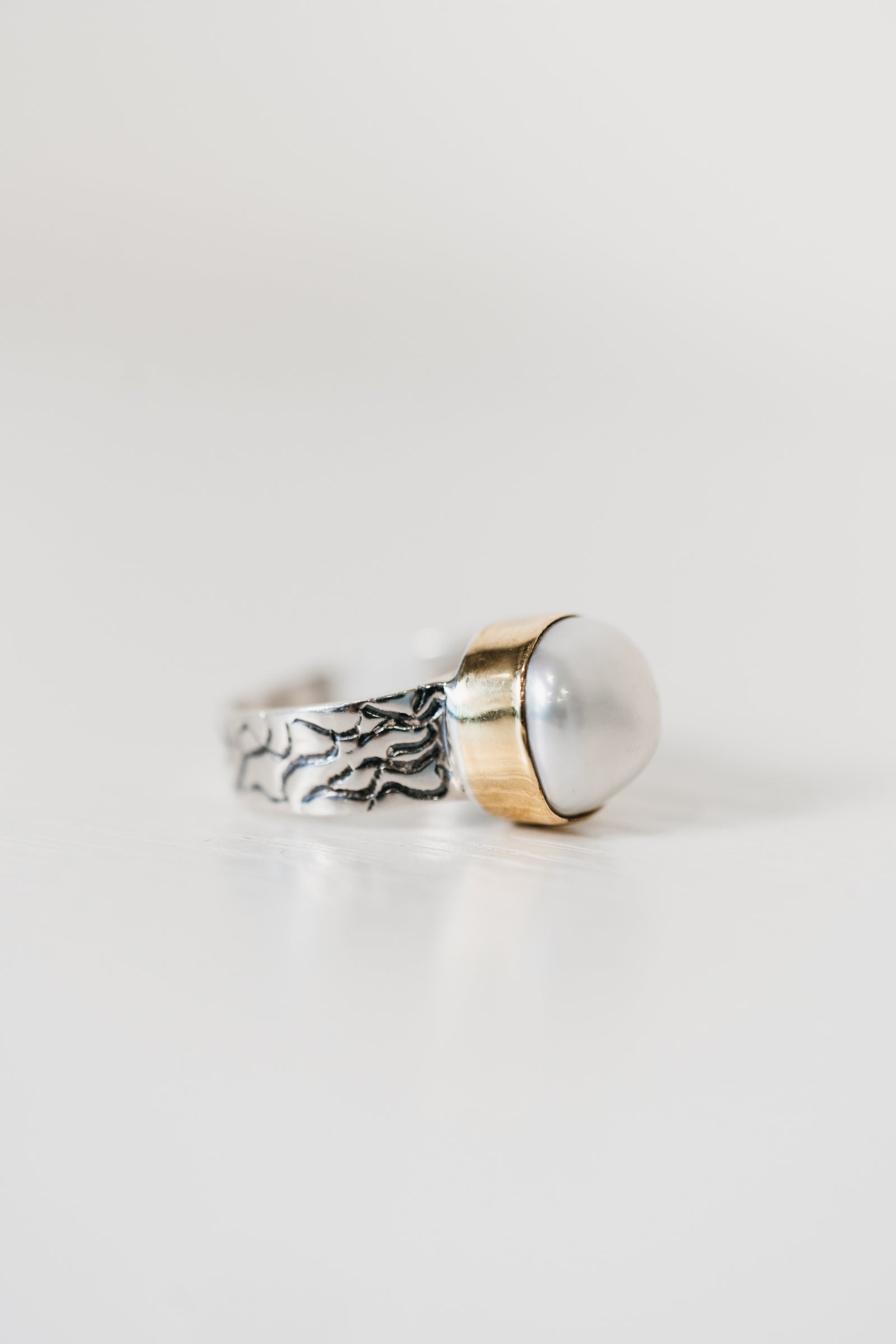 Clarity Ring | Pearl