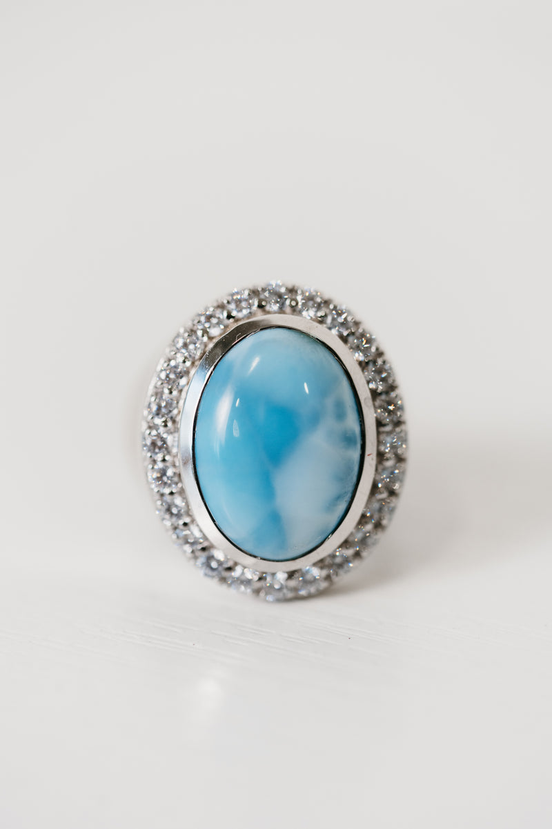 Kamari Ring | Larimar