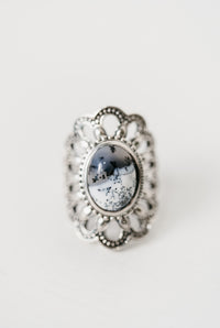 Amantha Ring | Dendritic Opal