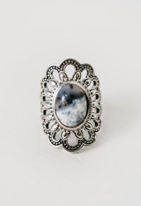 Amantha Ring | Dendritic Opal