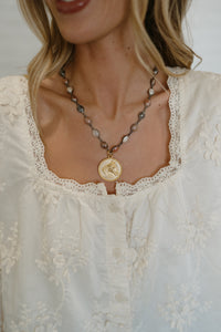 El Caballo Necklace | Multi Moonstone