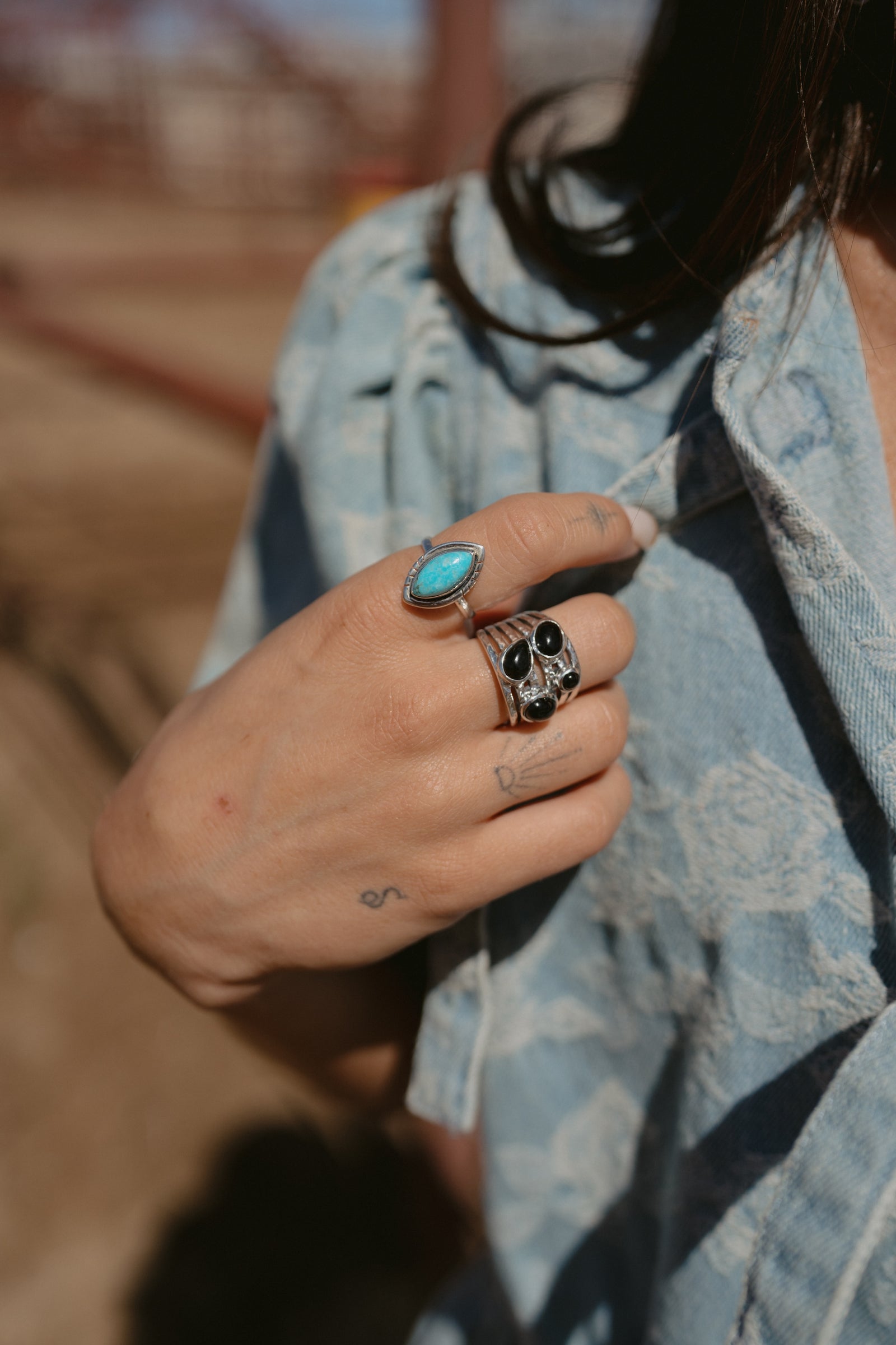 Valley Ring | Black Onyx