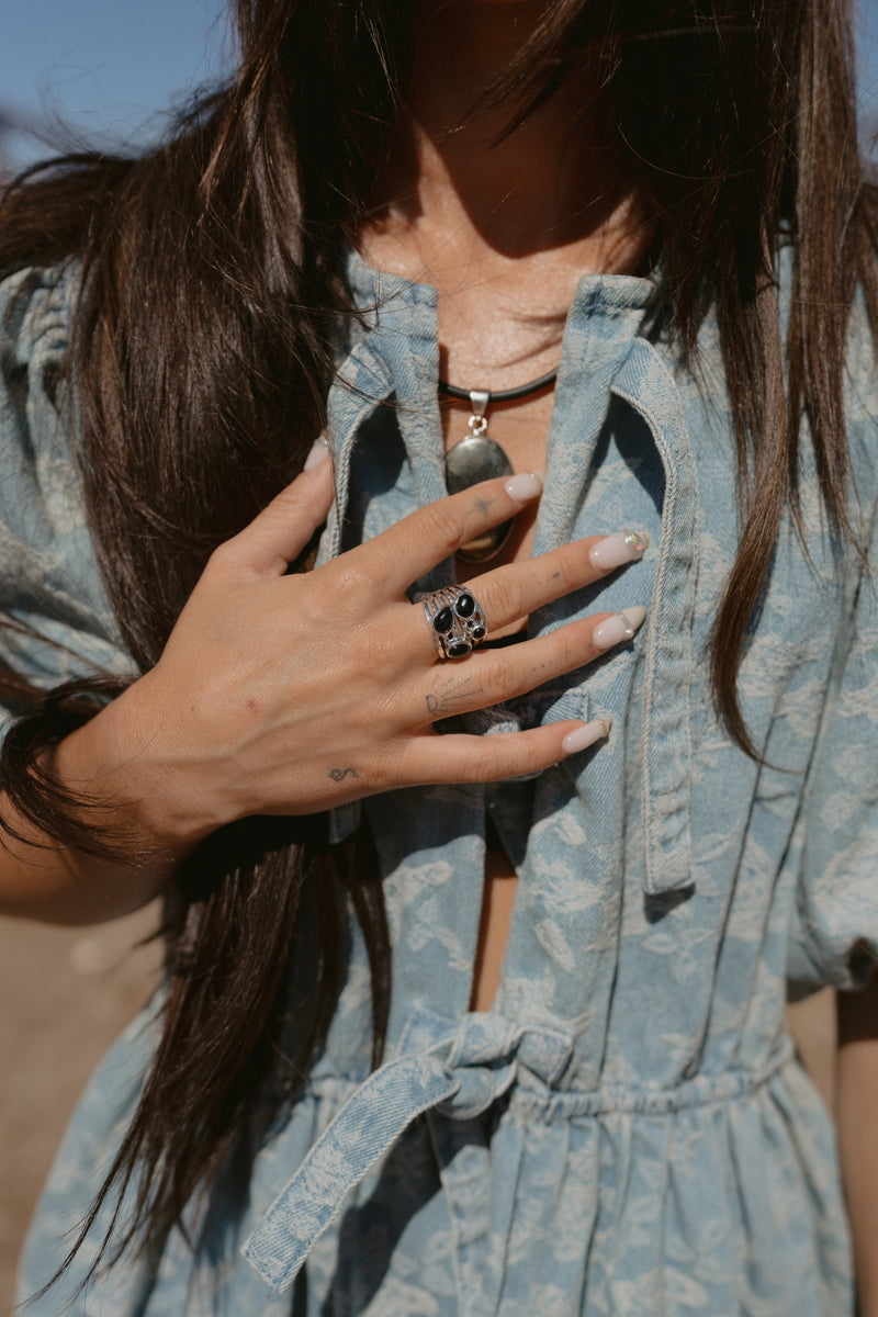 Valley Ring | Black Onyx