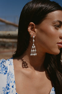 Janelle Earrings | Howlite