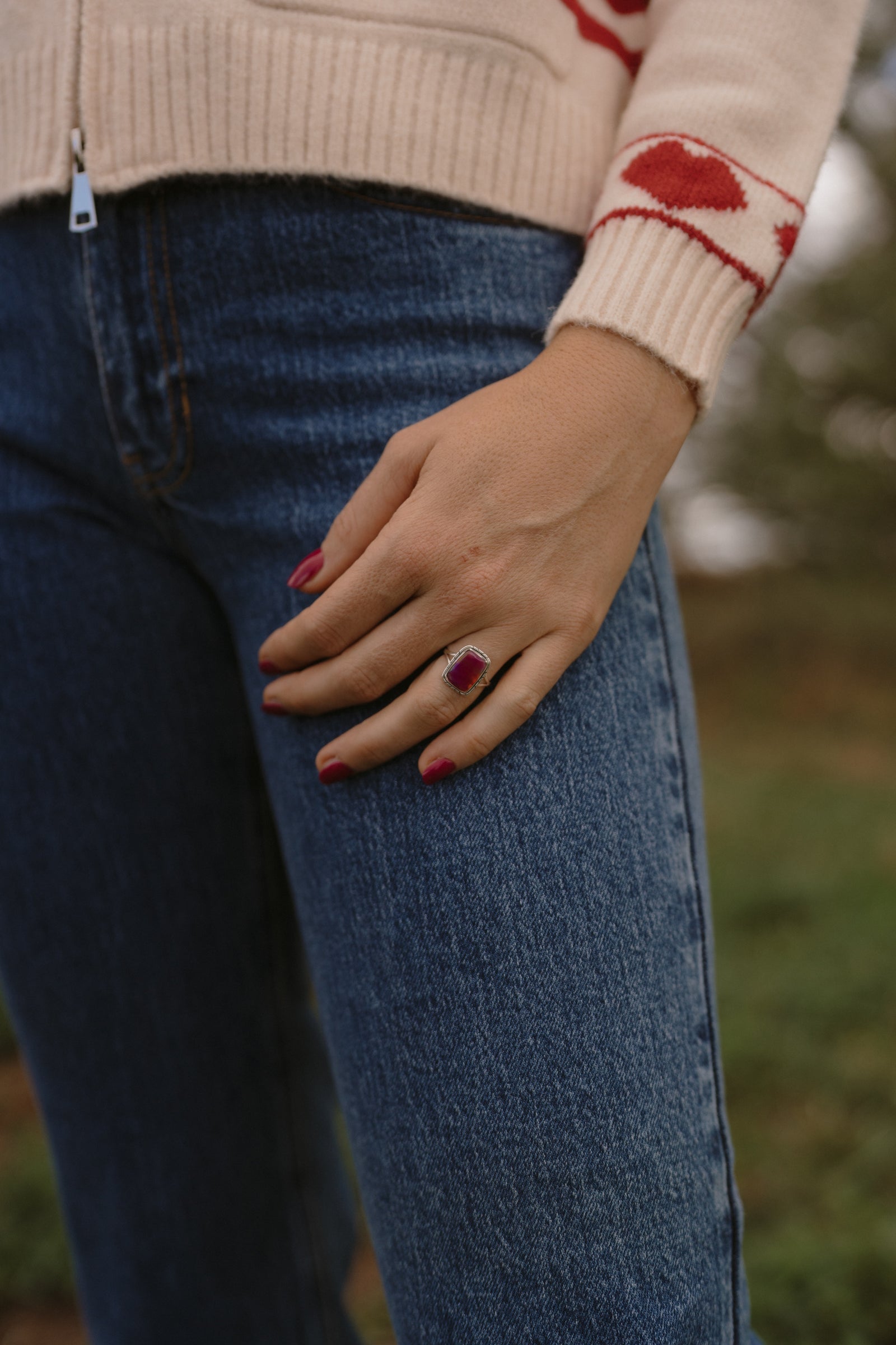 Marzanna Ring | Galaxy Opal