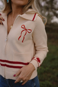 Red Ribbon Jacket