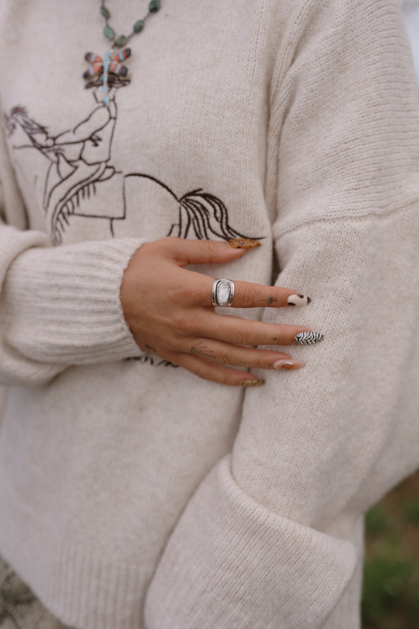 Luxe Ring | Pearl