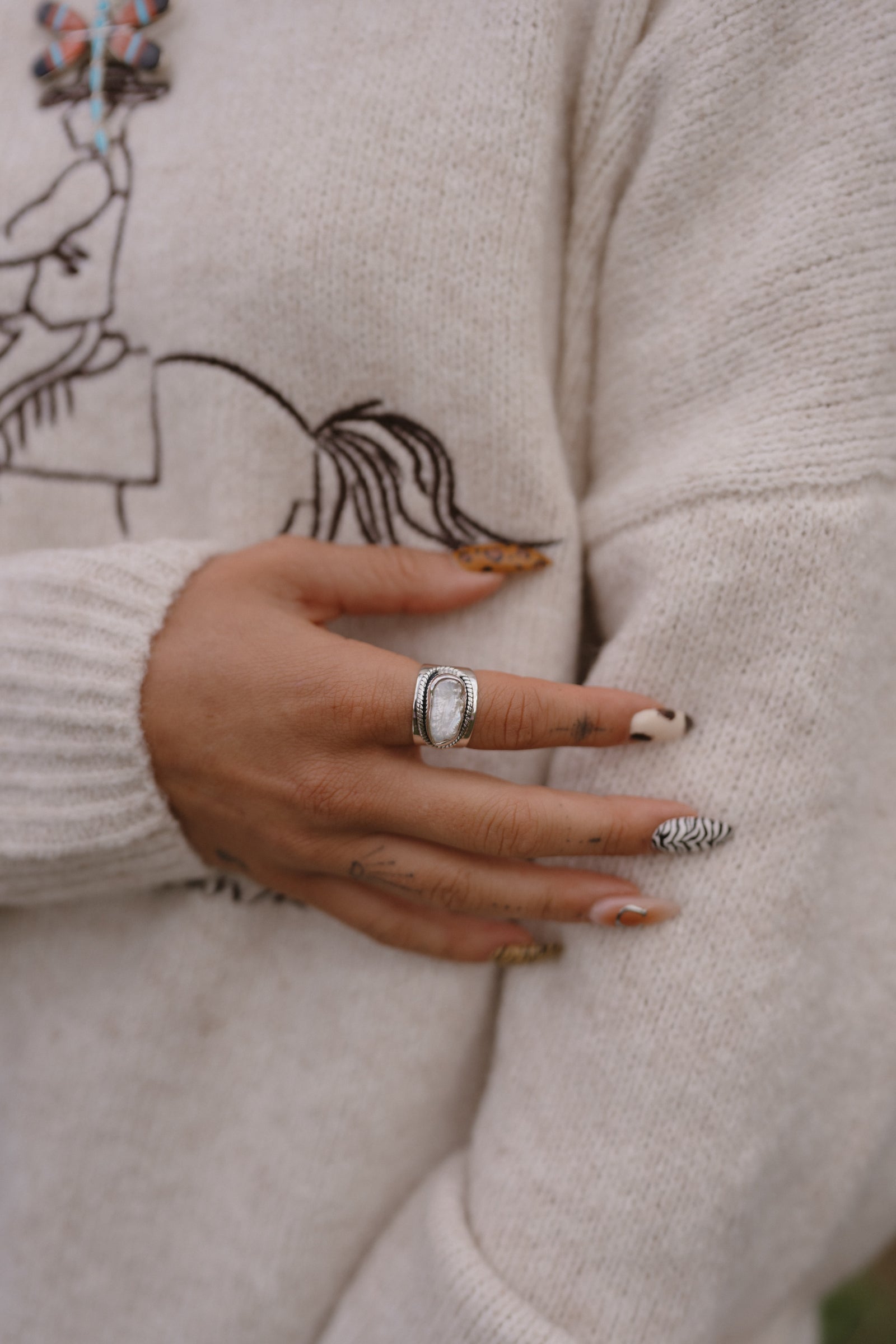 Luxe Ring | Pearl