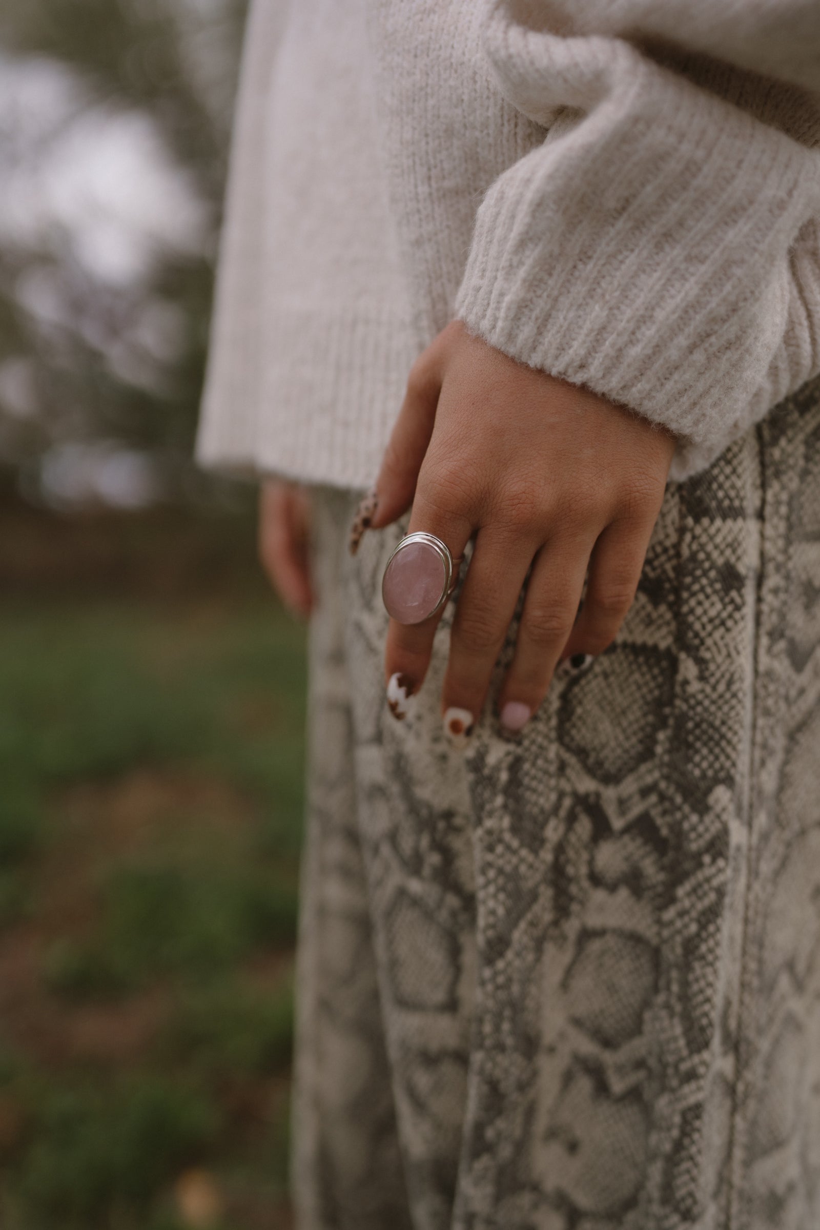 Rosemead Ring | Rose Quartz