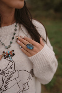 Winnifred Ring | Labradorite