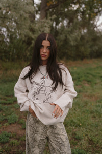Run Away Cowboy Sweater