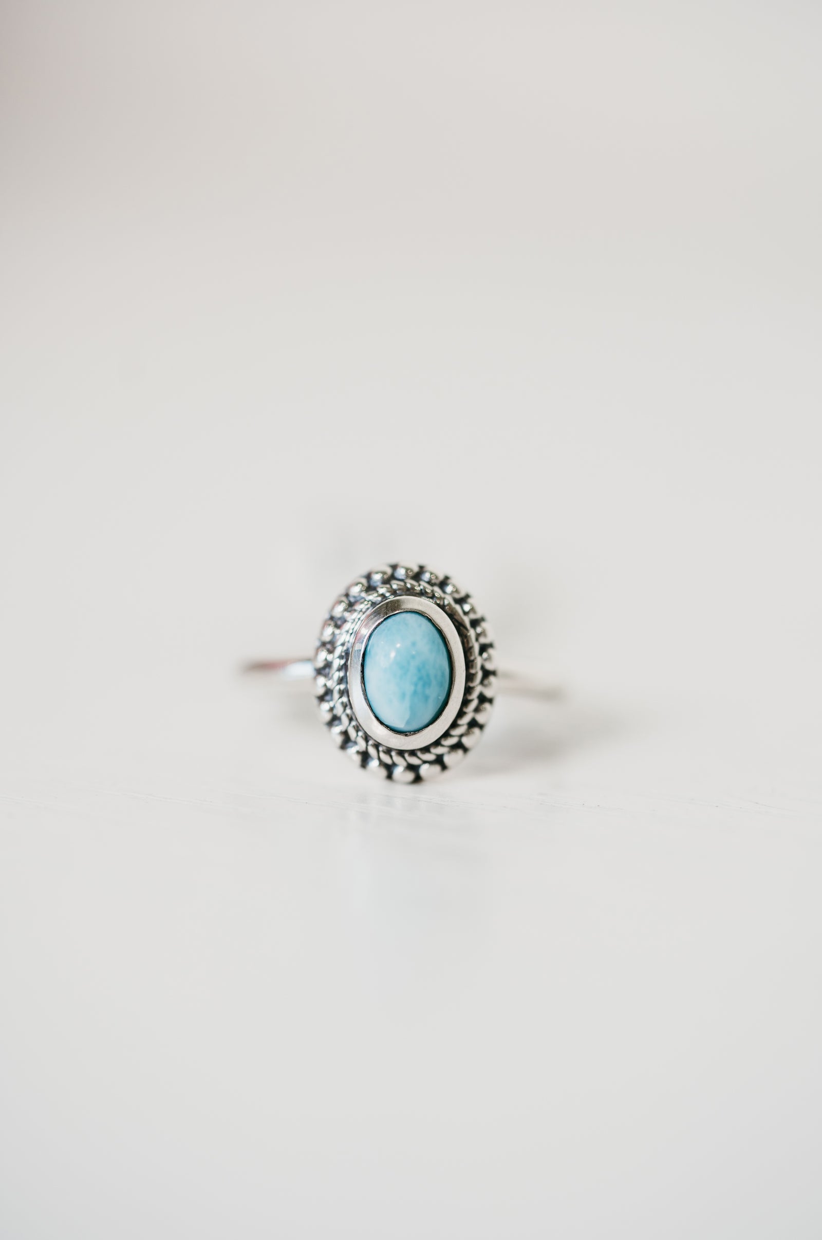 Aurora Ring | Larimar