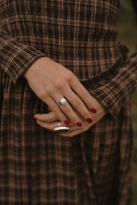 Clarity Ring | Pearl