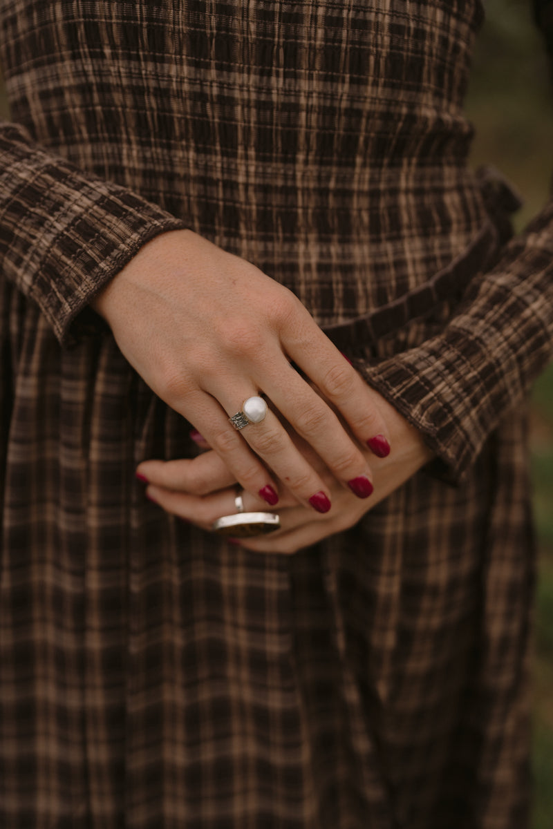 Clarity Ring | Pearl
