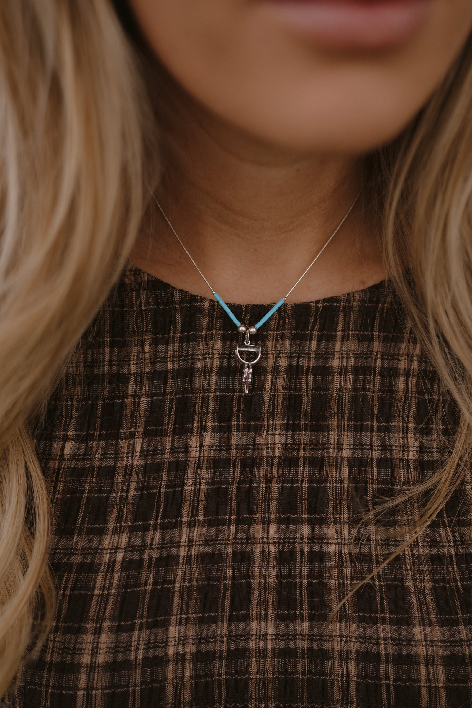 Steel Spur Necklace