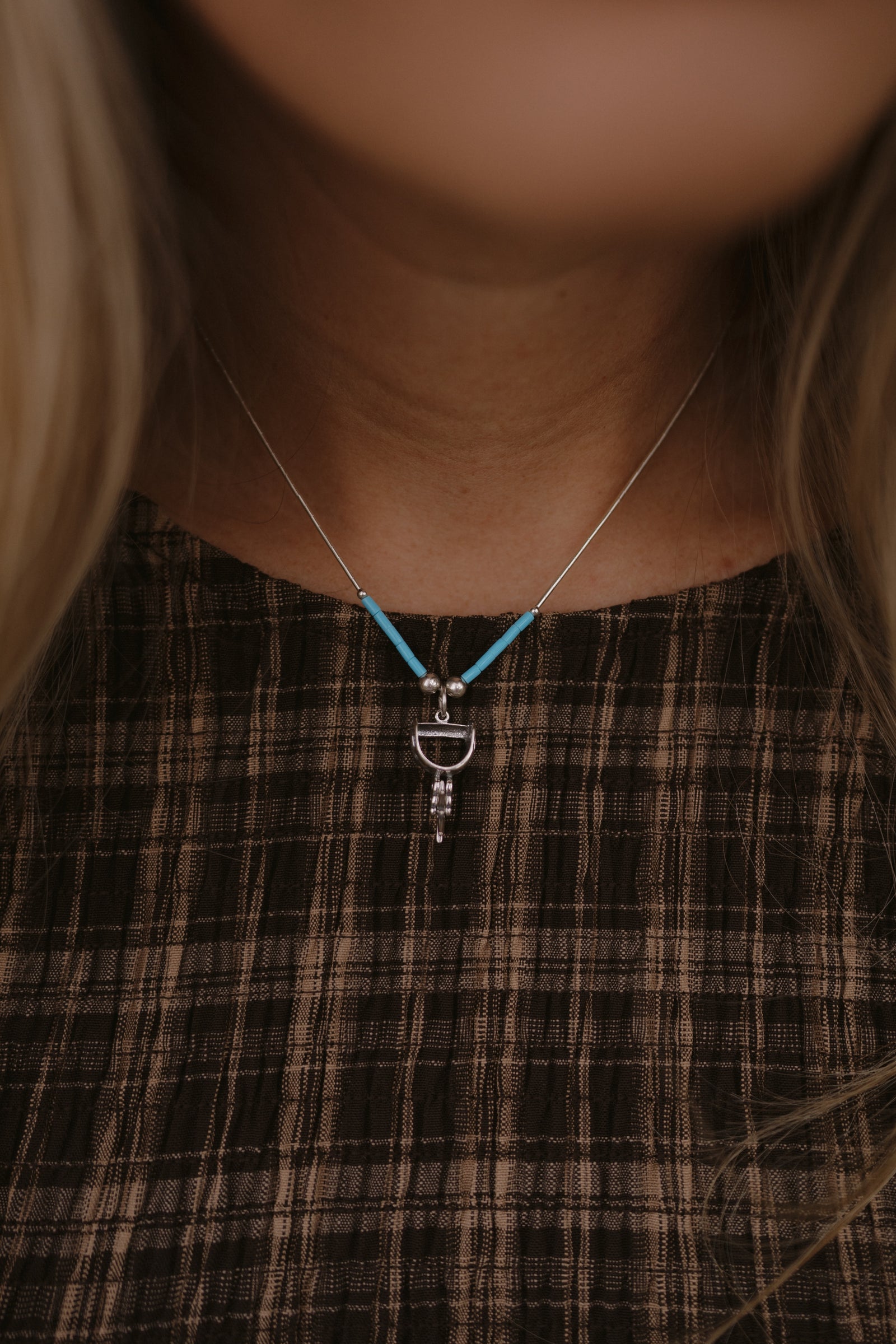 Steel Spur Necklace