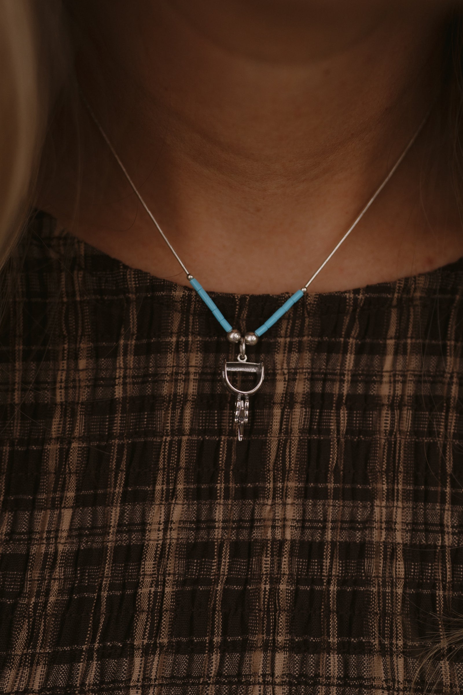 Steel Spur Necklace