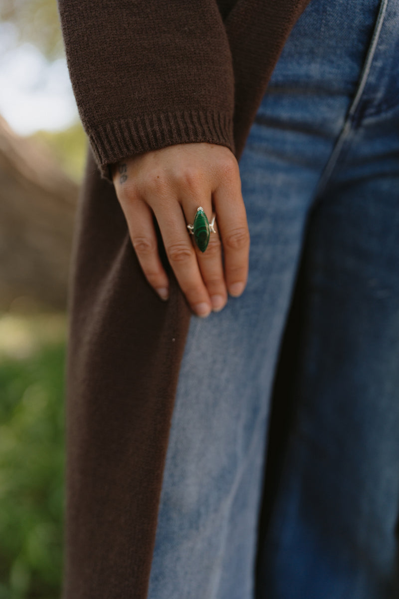Elvira Ring | Malachite