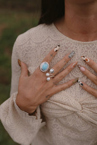 Kamari Ring | Larimar