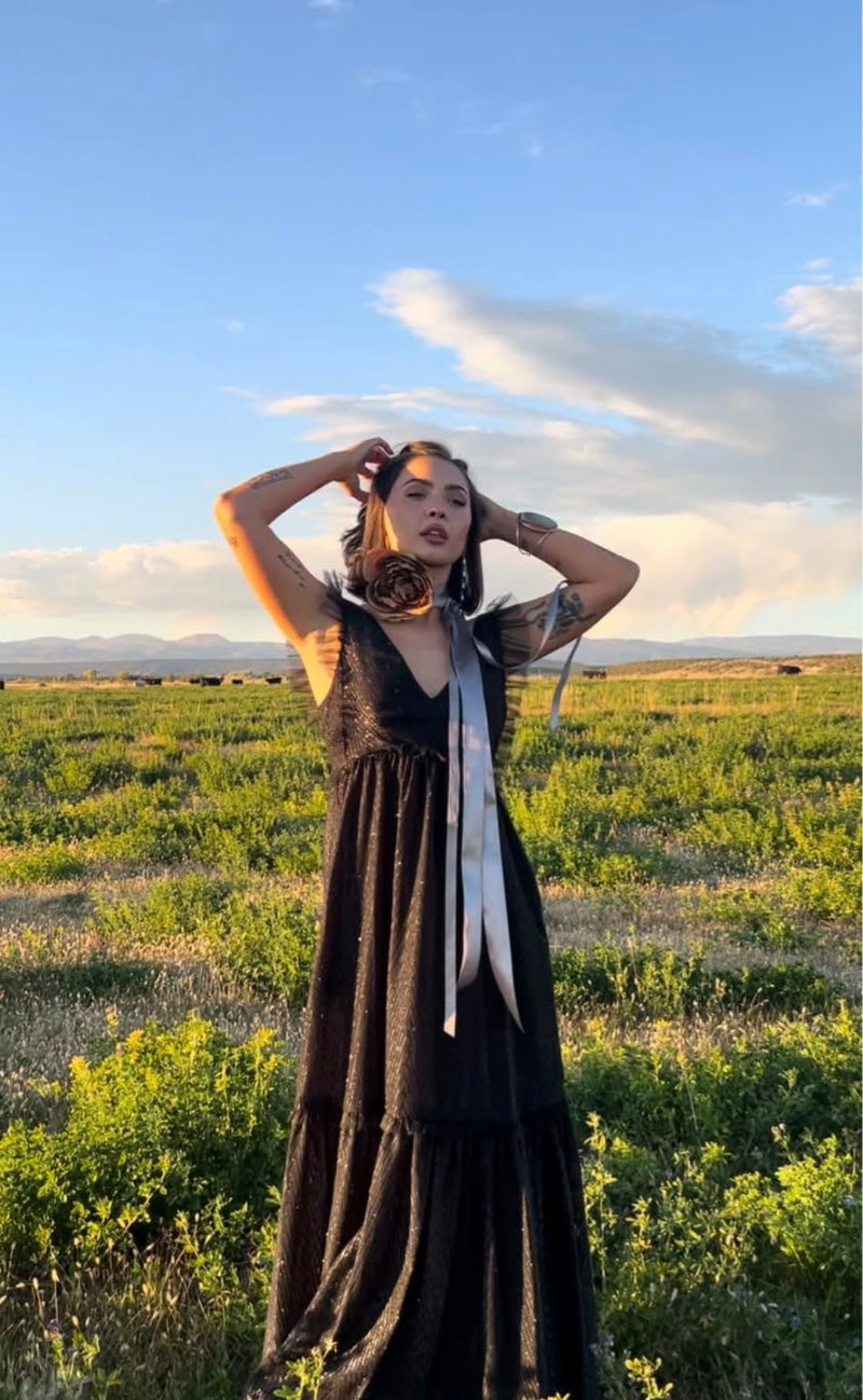 Dark Dazzle Dress- Photoshoot