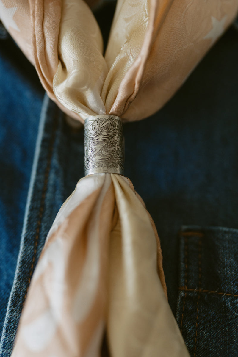 Flower Tube Scarf Slider