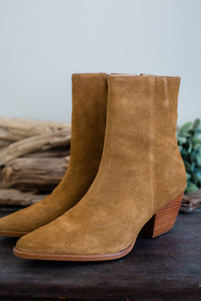 Caty Fawn Suede Boot
