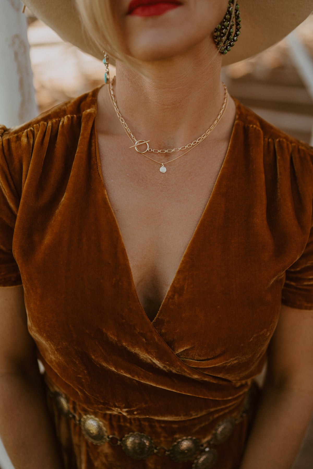 Toggle Necklace | Gold