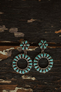 Ruthy Earrings | Flower Zuni Dangle