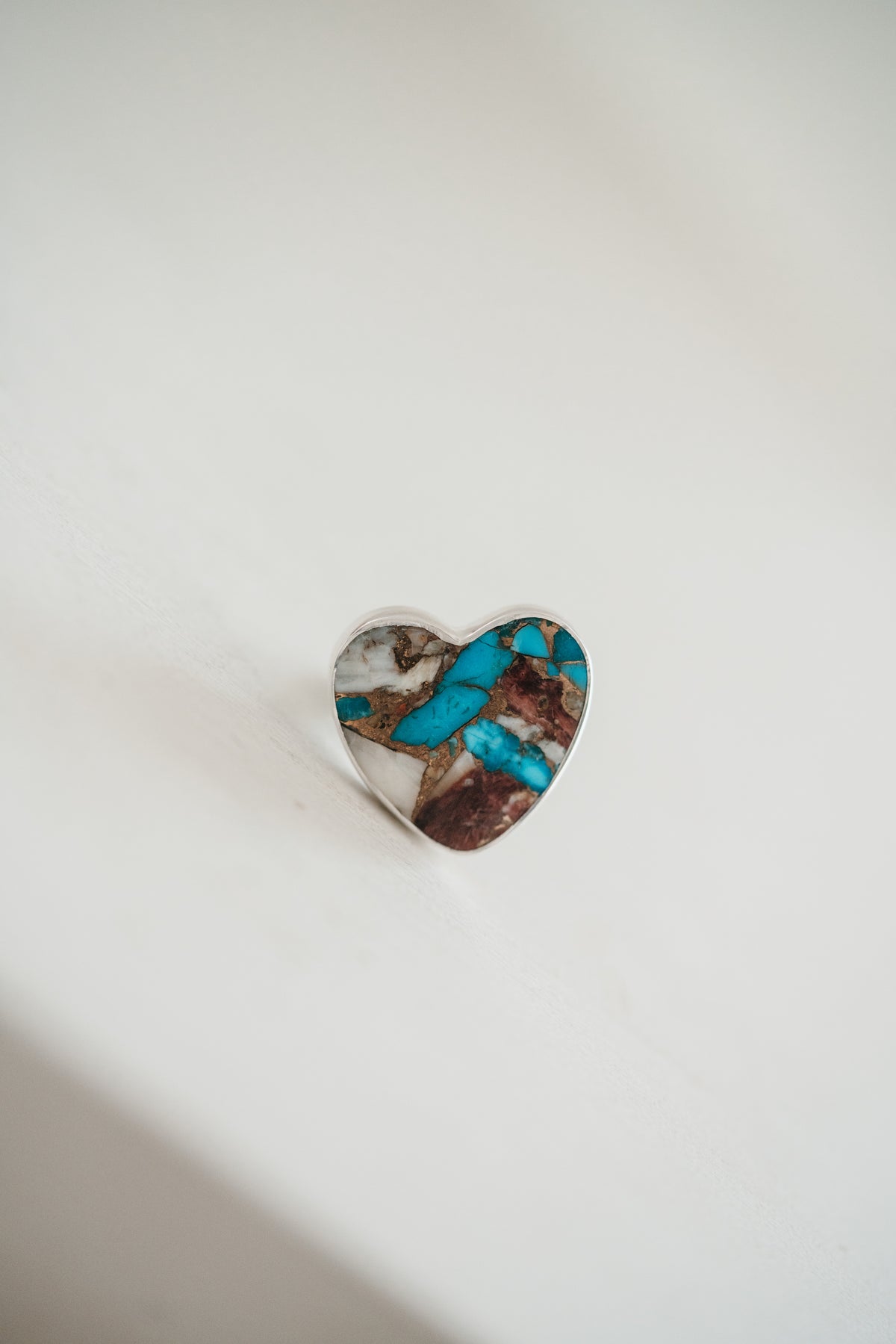 Heart Ring | Red Oyster