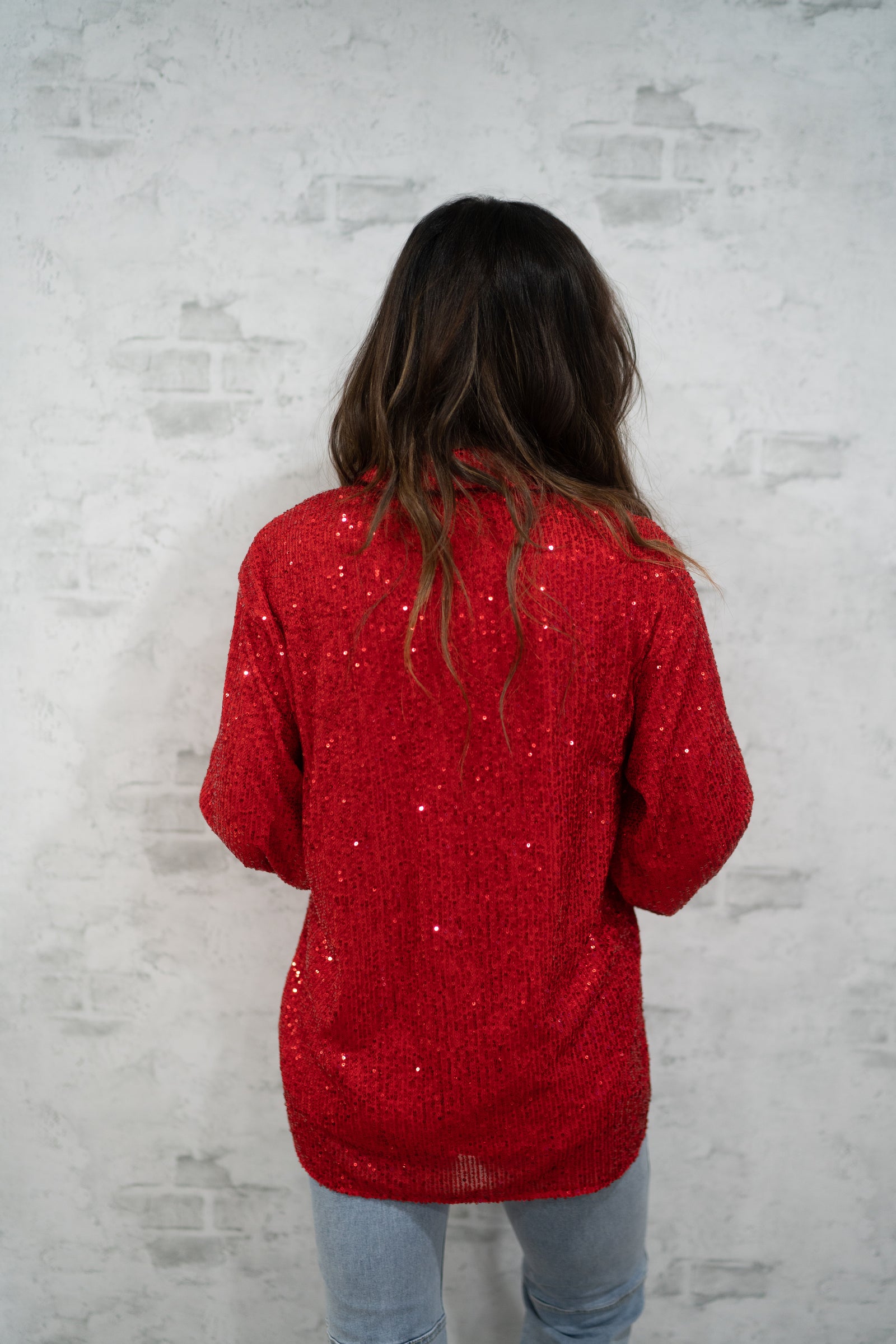 Riveting Red Top | Extended Sizing