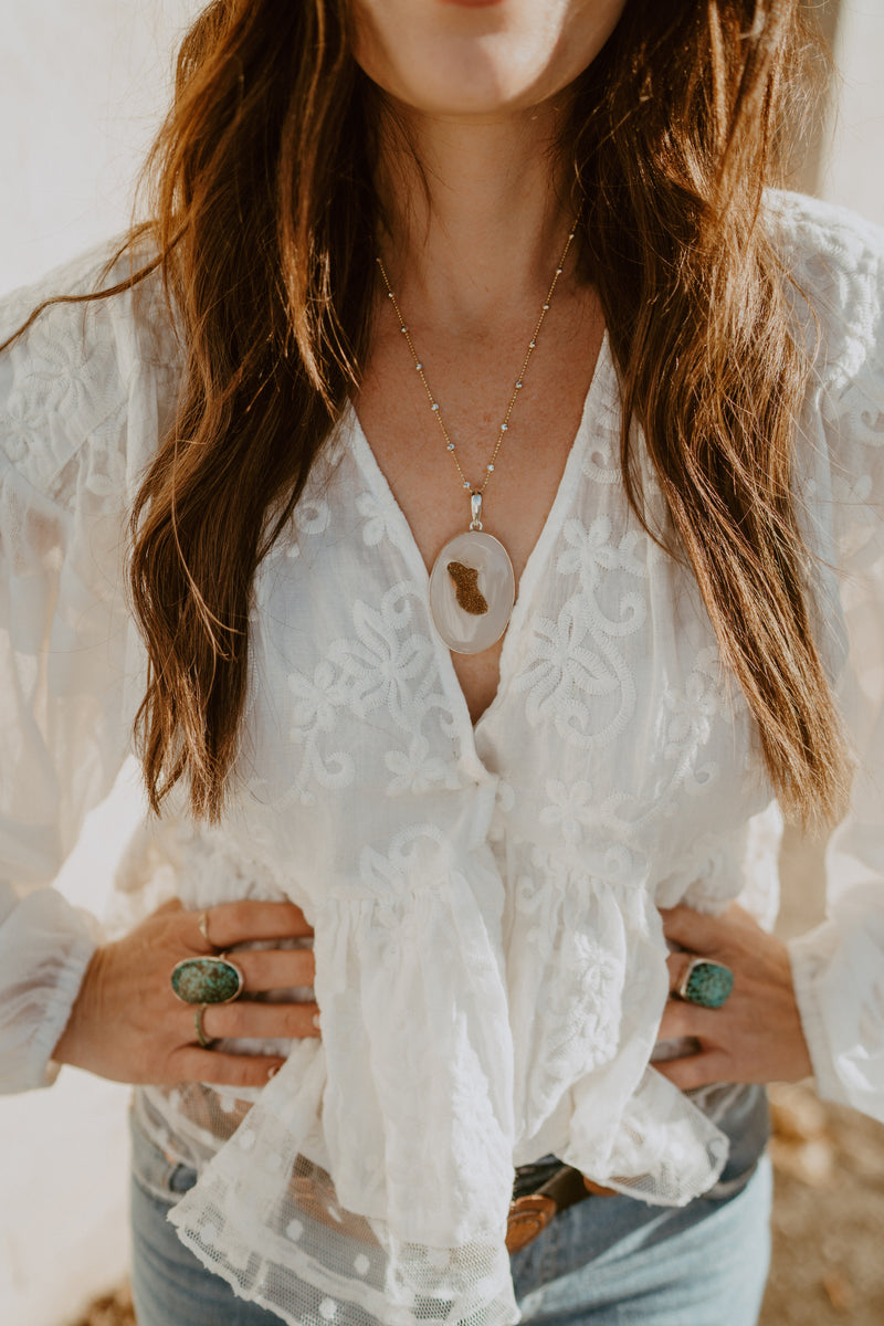 Juliet Necklace | White