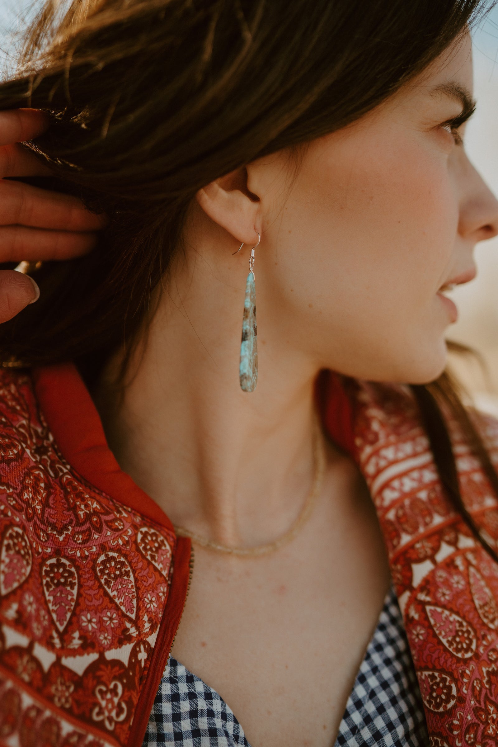 Evangeline Earrings | #6 | Turquoise