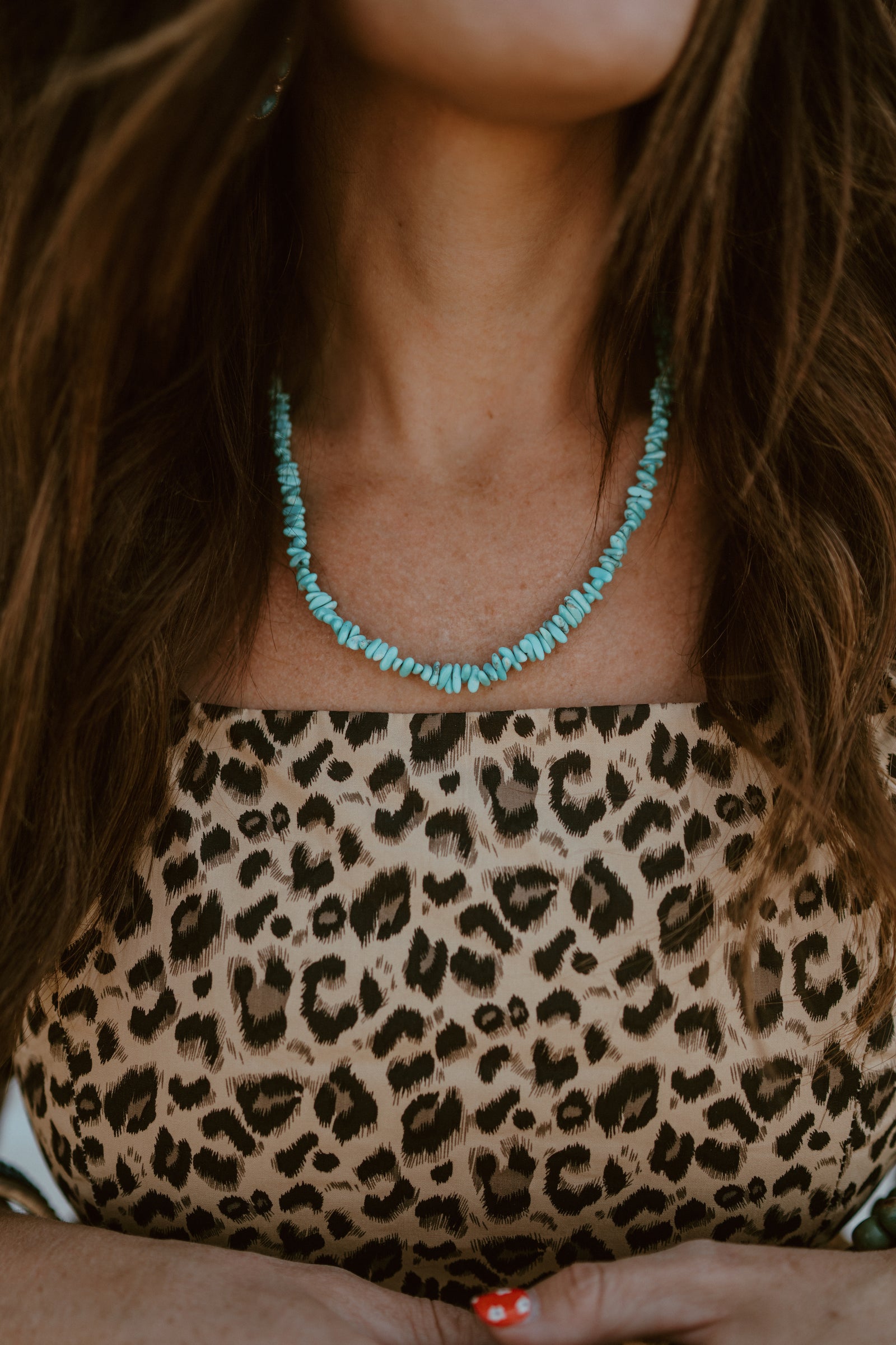 Joey Necklace | Turquoise
