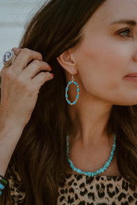 Dallas Earrings | Turquoise - FINAL SALE