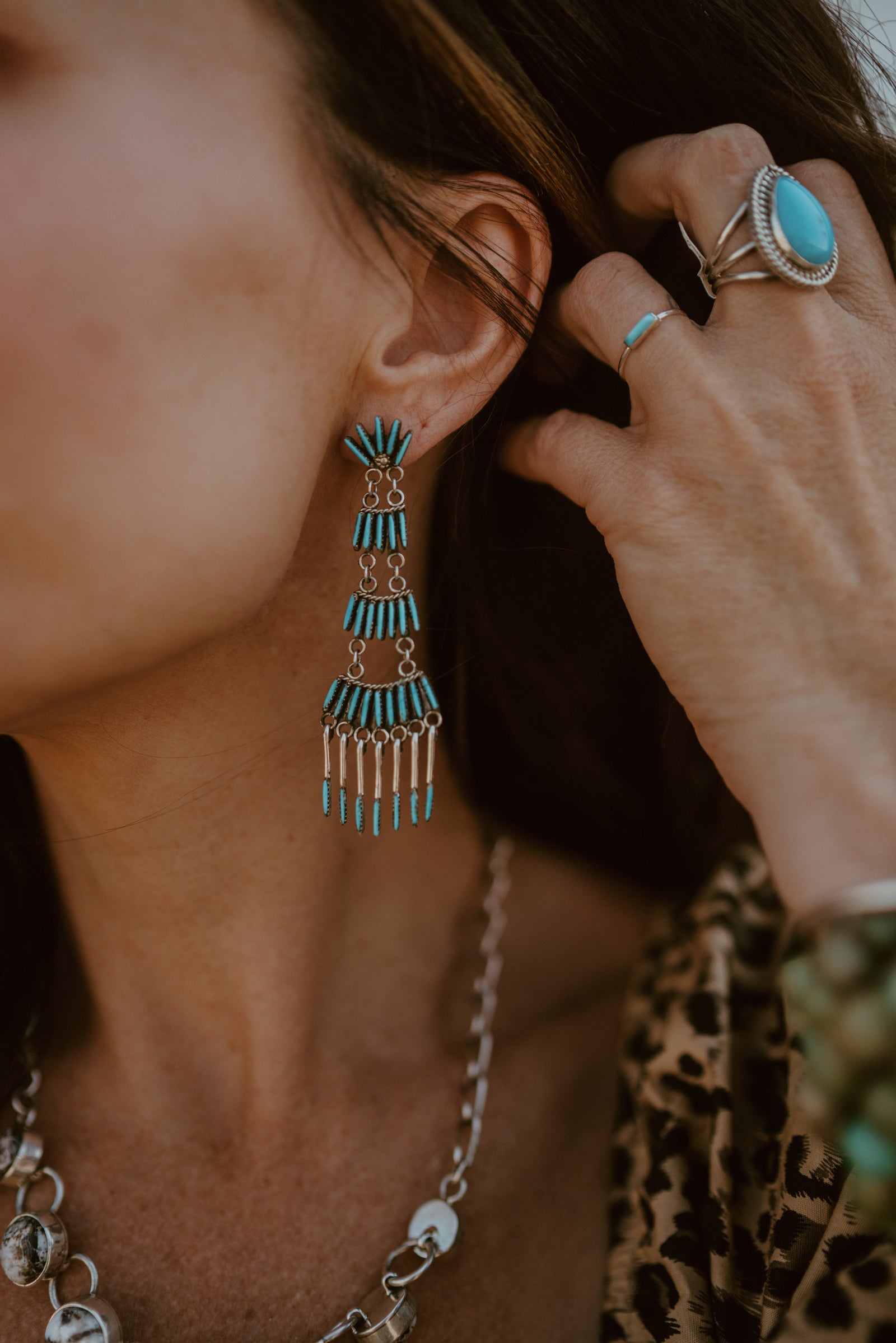 Deidra Earrings | Turquoise