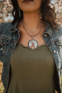 Old Cowboy Necklace | Olive Chain