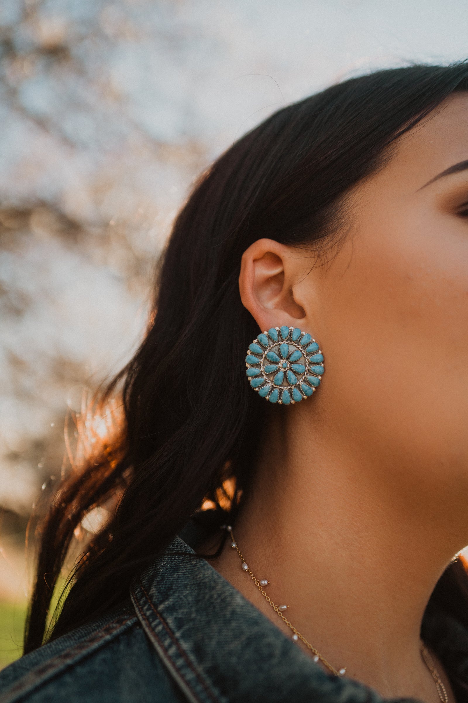 Eliza Earrings | Turquoise - FINAL SALE