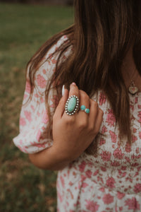 Collins Ring | 8 mm | Turquoise - FINAL SALE