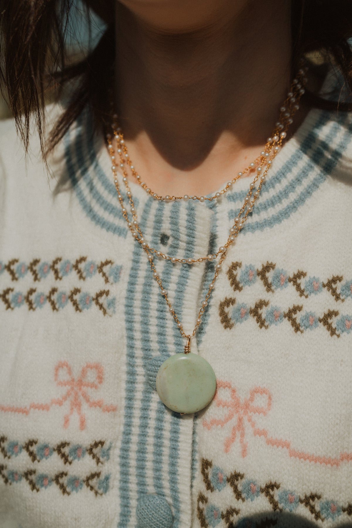 Kyni Girl Necklace | Gold